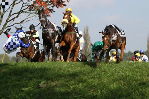 Lukáš Matuský opouští sedlo Handsome Jacka - Foto: Šárka Votavová pro Galopp-reporter.cz